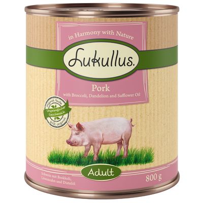 Lukullus Naturkost Adult Getreidefrei 6 x 800 g