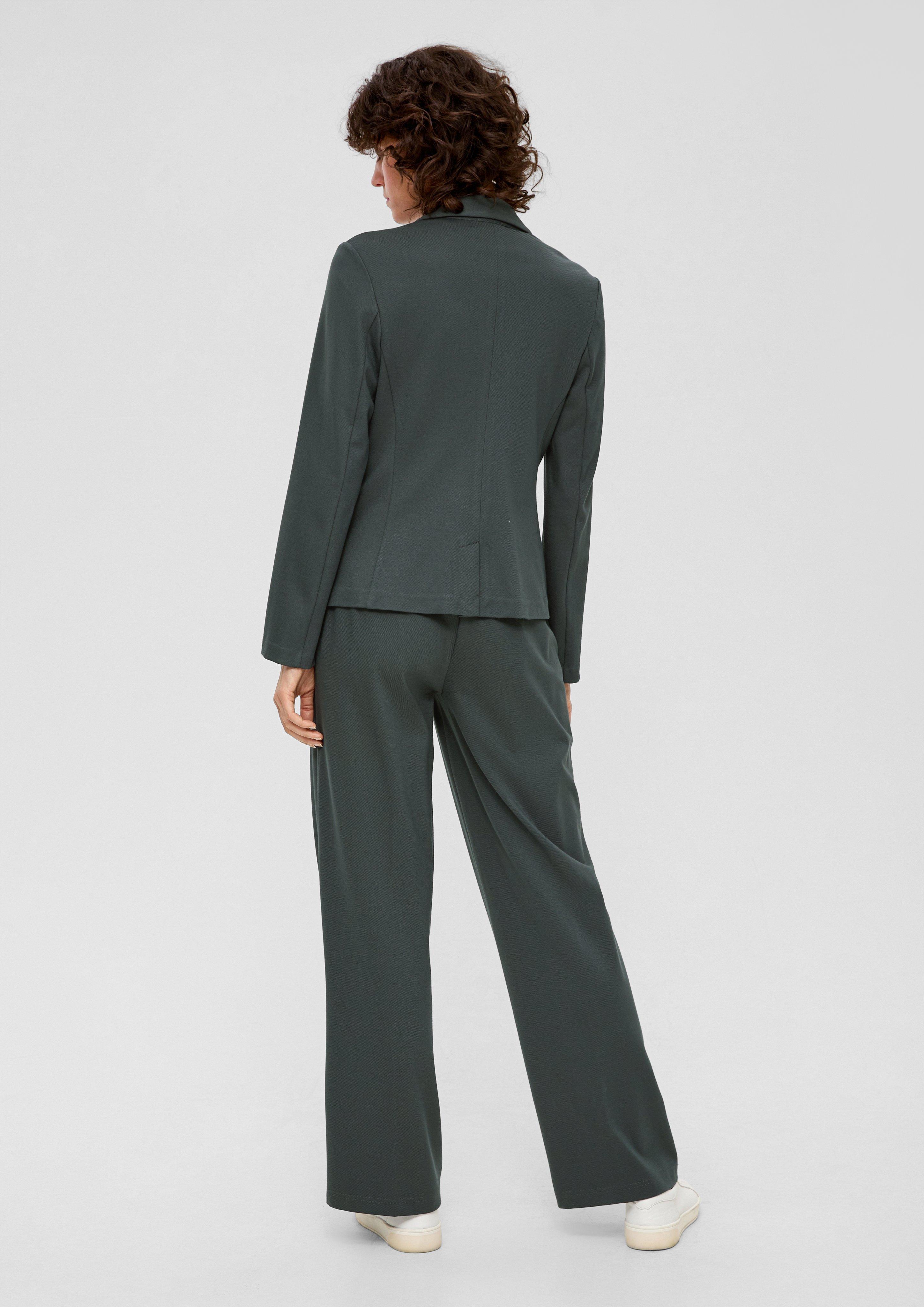 Twill-Blazer aus Interlockjersey  2133482-7909