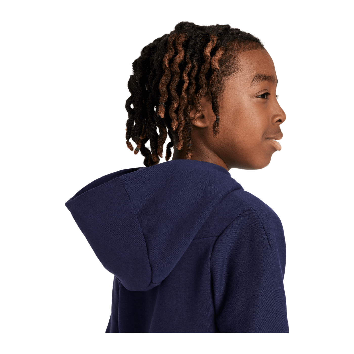 Nike Frankreich Tech Fleece Kapuzenjacke EM 2024 Kids Blau F498