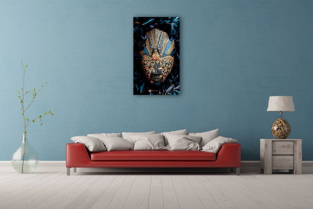 Trendhopper Bild Blue Face Mask 70 x 118 cm