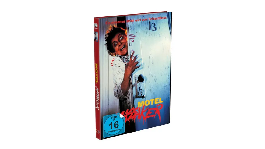 MOUNTAINTOP MOTEL MASSACRE - 2-Disc Mediabook Cover B (Blu-ray + DVD) Limited 250 Edition - Uncut