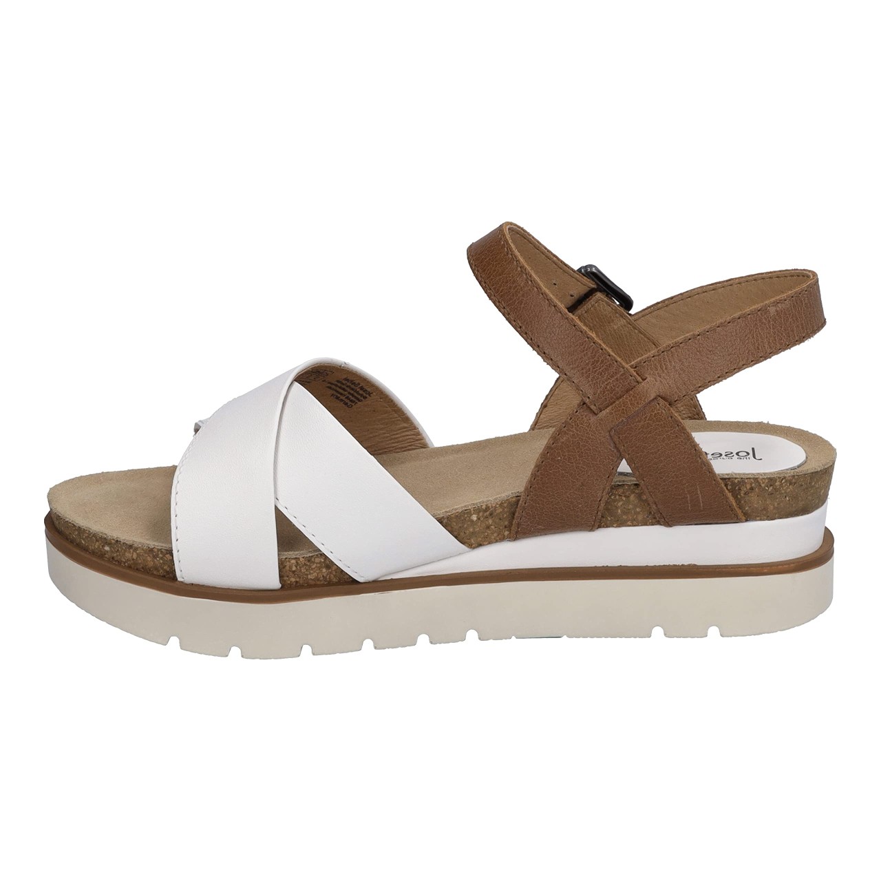 JOSEF SEIBEL Komfort Sandalen weiss Clea 10