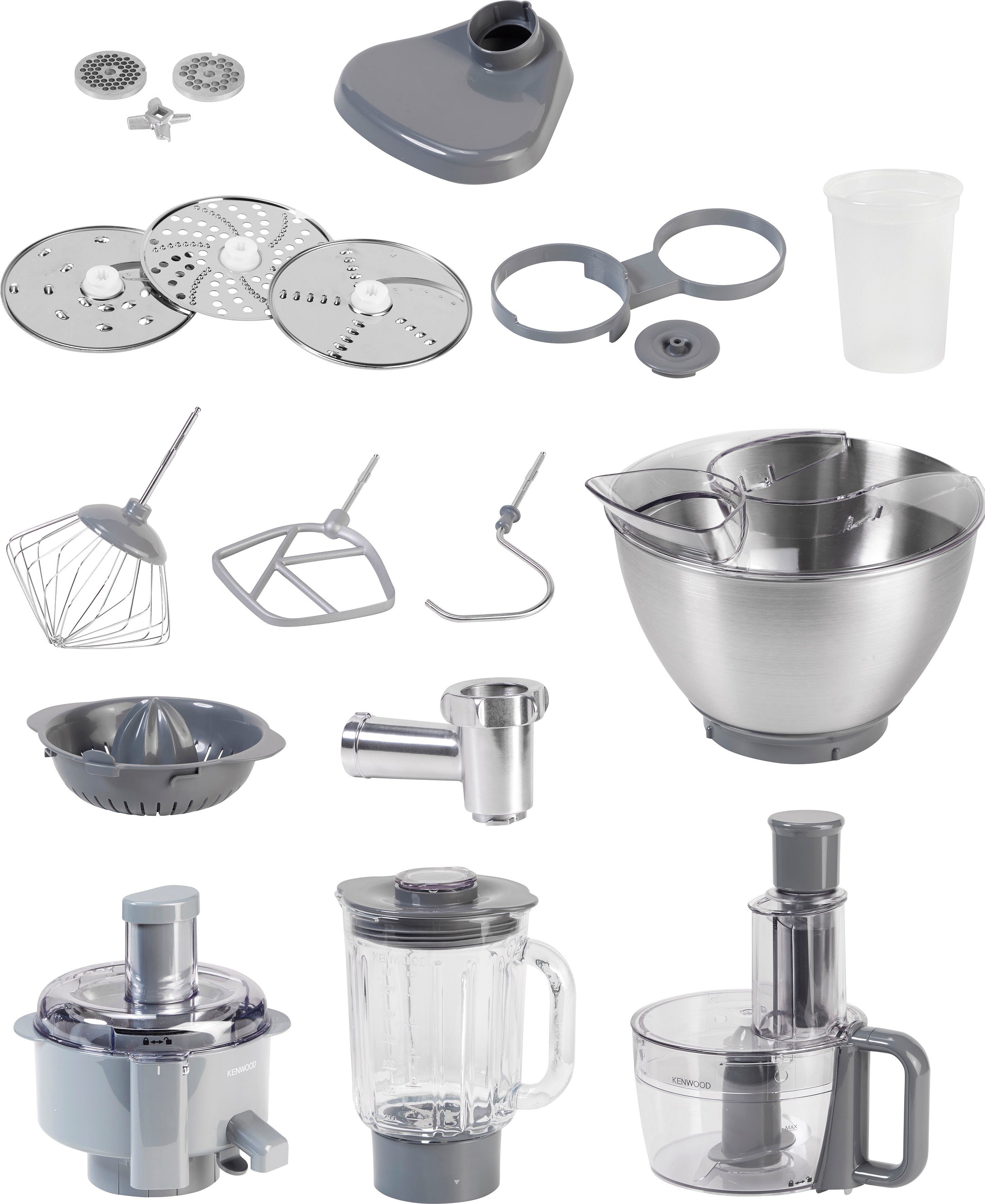 KENWOOD Küchenmaschine Prospero+ KHC29.P0RD, 1000 W, 4,3 l Schüssel
