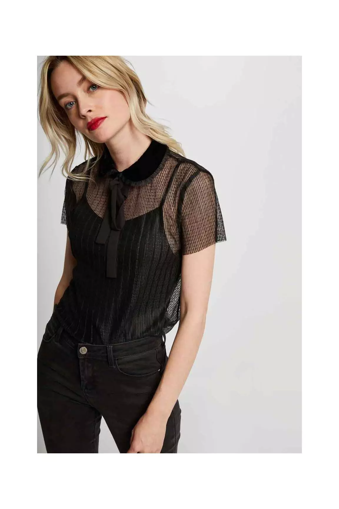 Morgan Tops Femme couleur noir