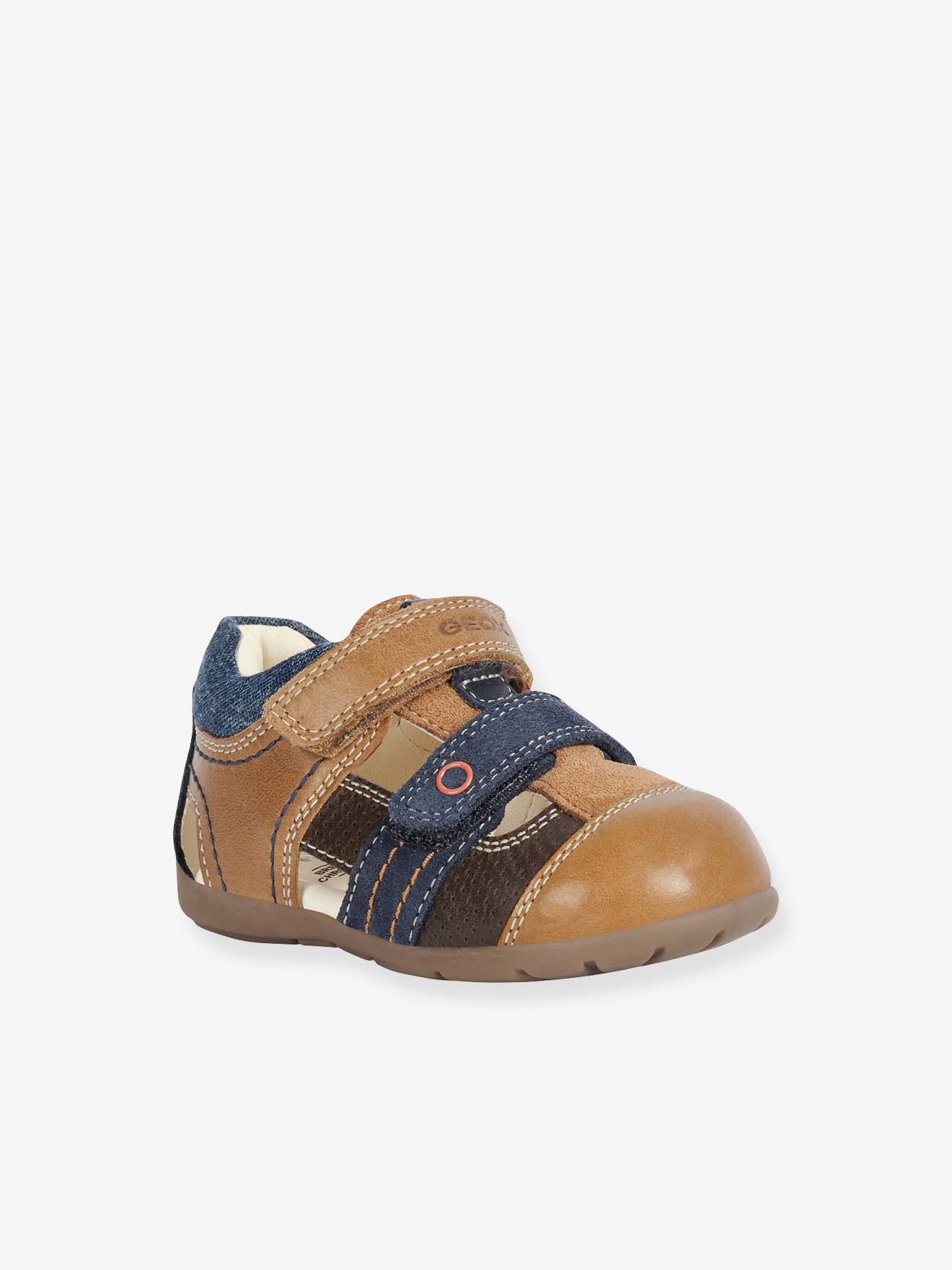 Geox Jungen Baby Sandalen KAYTAN GEOX - marine/weiß
