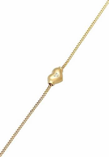 Elli Fußschmuck Kinder Herz Liebe Hübsch 925 Silber