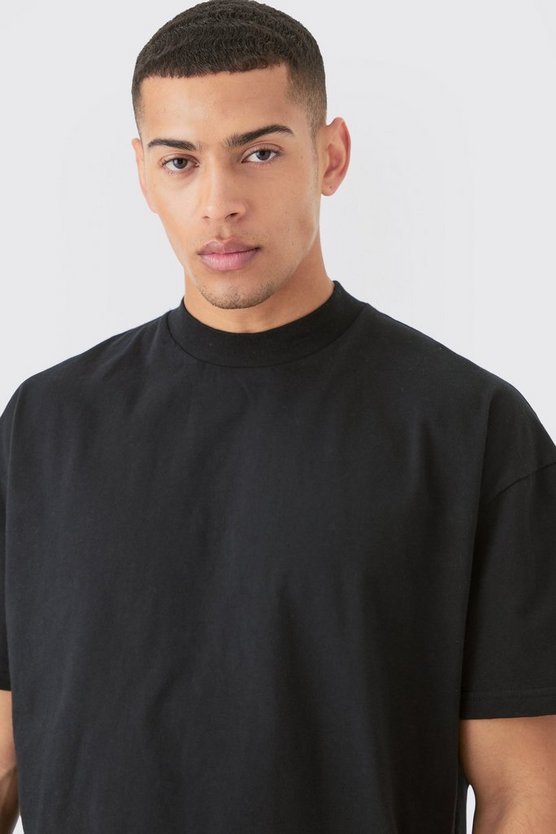 Oversize T-Shirt mit lizenziertem Def Leppard Print