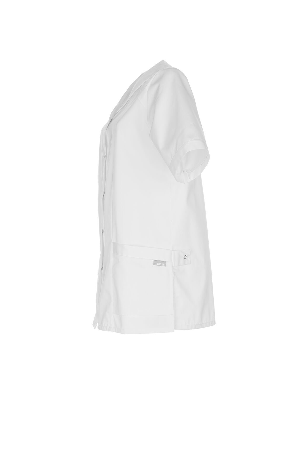 Planam Arbeitsjacke Kasak Mischgewebe 1/4-Arm Damen reinweiß Größe 48 (1-St)