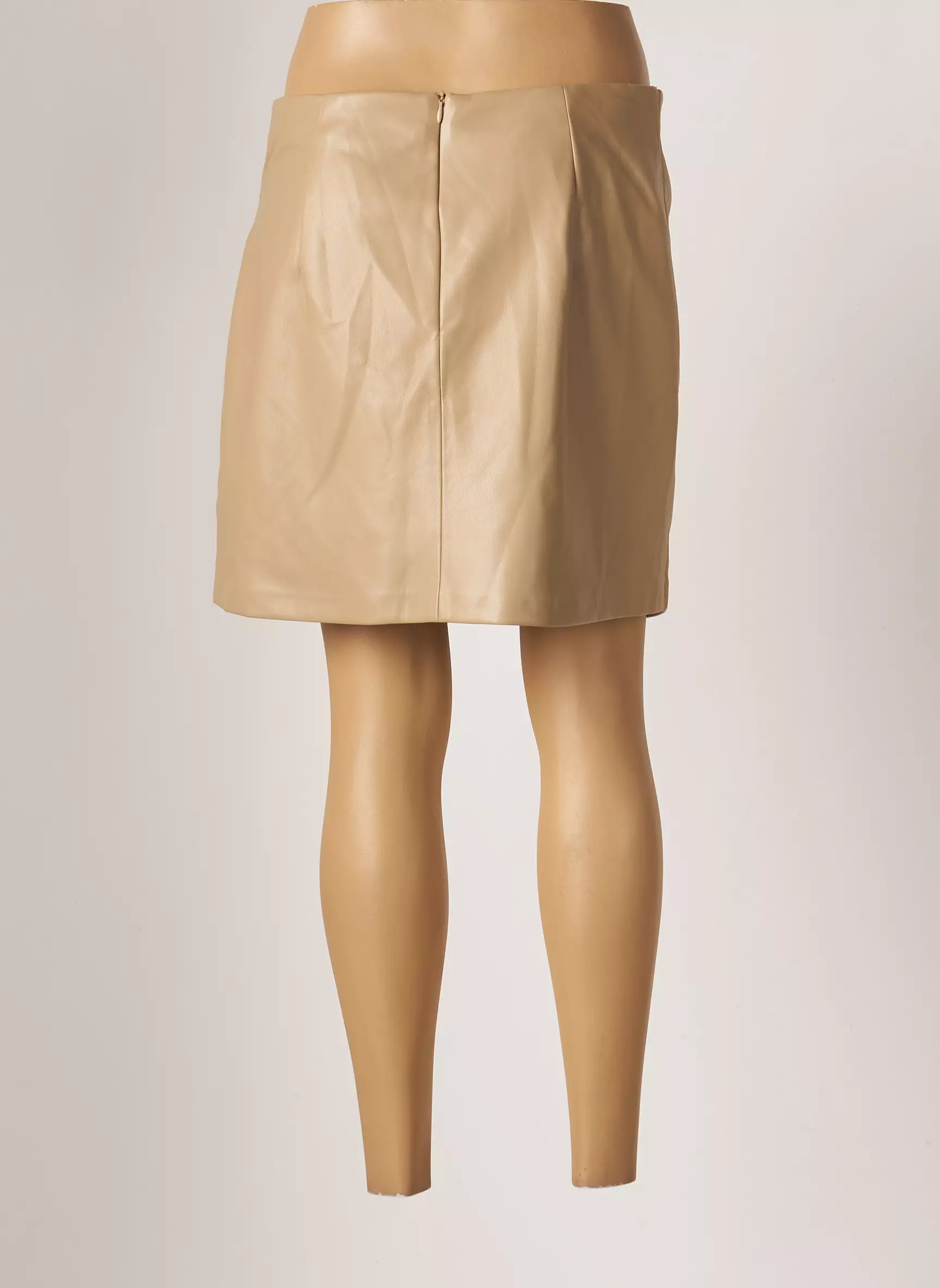 Mango Jupes Courtes Femme couleur beige