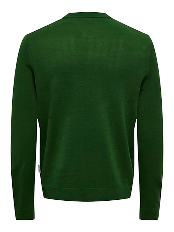 ONLY & SONS Pullover in Grün günstig kaufen