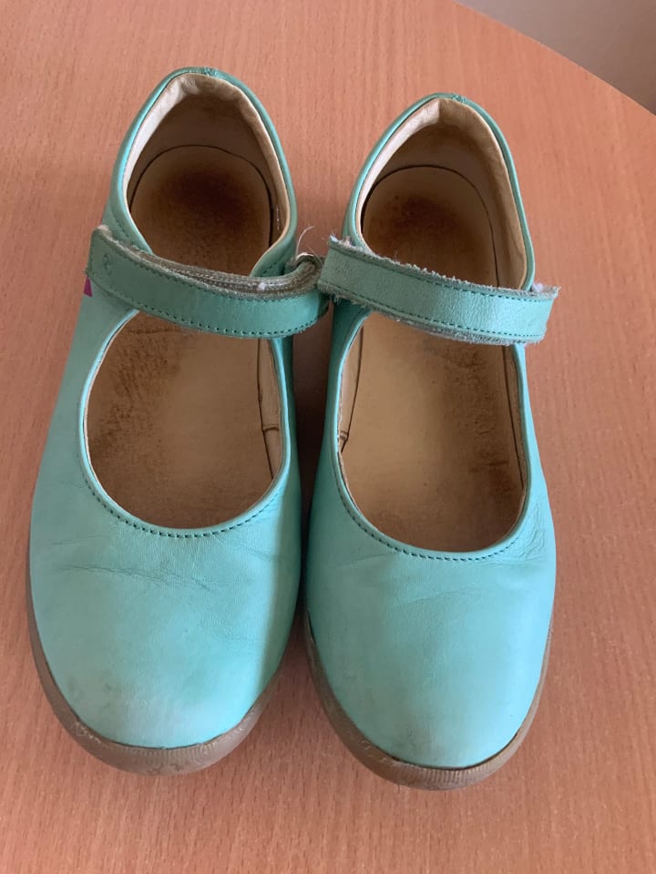 Naturino Leder-Spangenballerinas in Türkis günstig kaufen 33