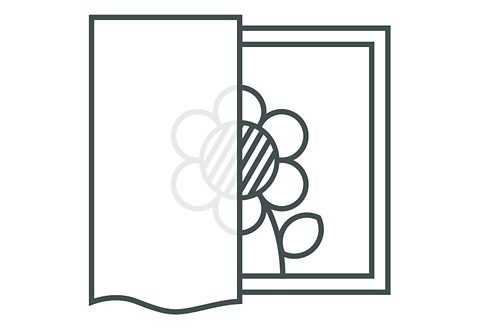 Scheibengardine ALEGRA, HOME WOHNIDEEN, Stangendurchzug (1 St), halbtransparent