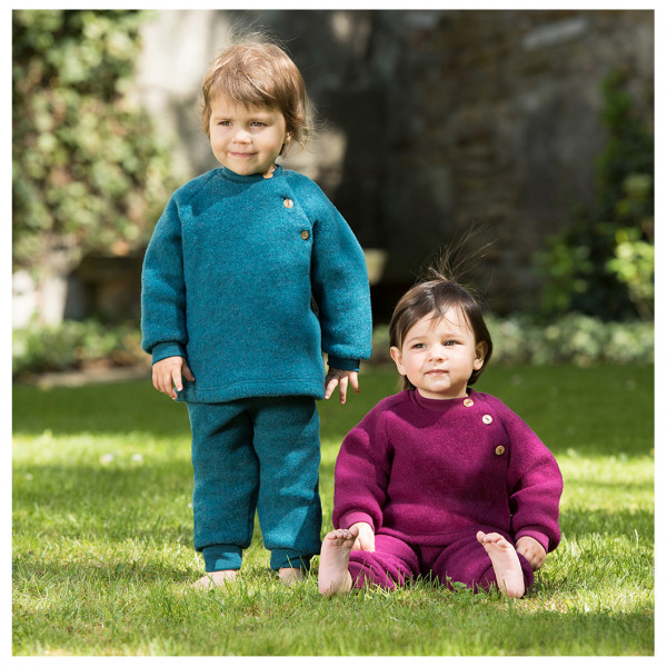 Engel - Baby-Hose Lang mit Nabelbund - Fleecehose