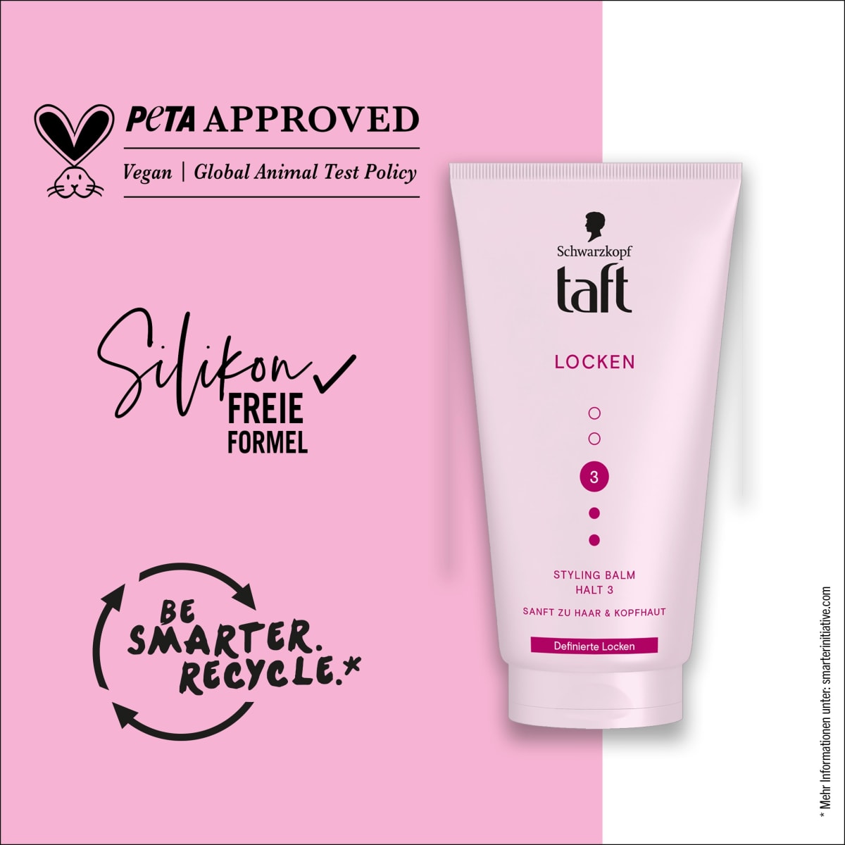 Styling Balm LOCKEN Halt 3, 150 ml