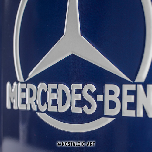Nostalgic Art Retro Blechschild 15x20cm, Motiv "Mercedes-Benz - Kundendienst", 1 Stück - ATU