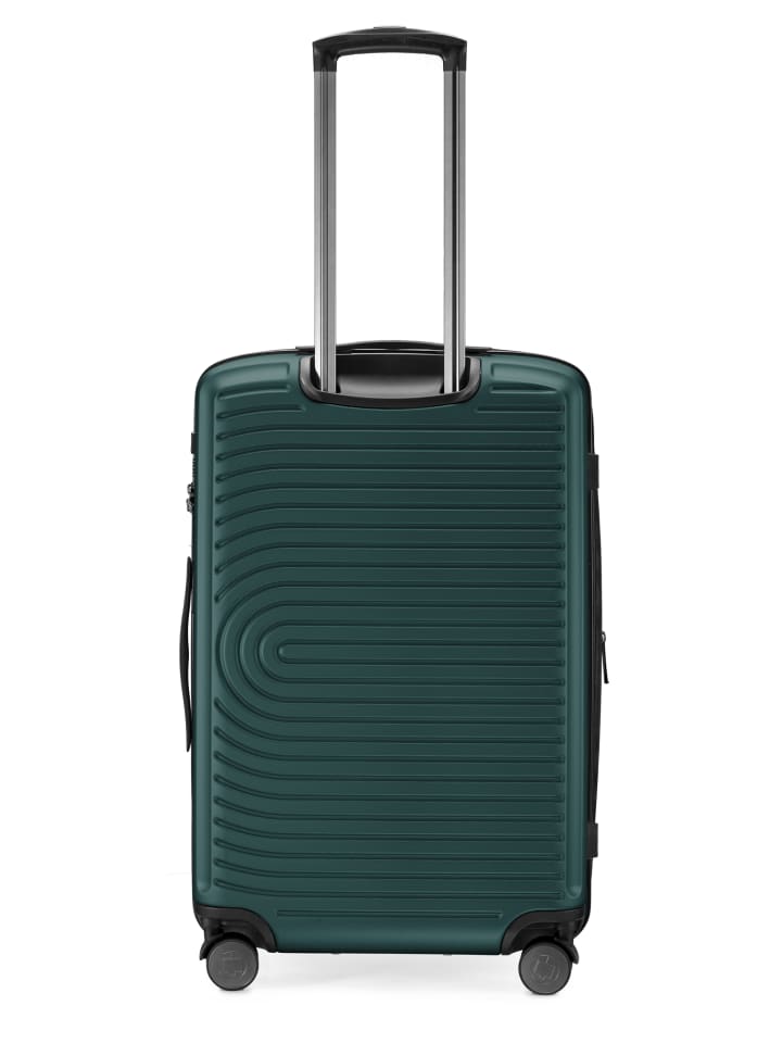 Hauptstadtkoffer Mitte - Mittelgroßer Hartschalenkoffer Koffer TSA, 68cm 88 L in Waldgrün günstig kaufen M