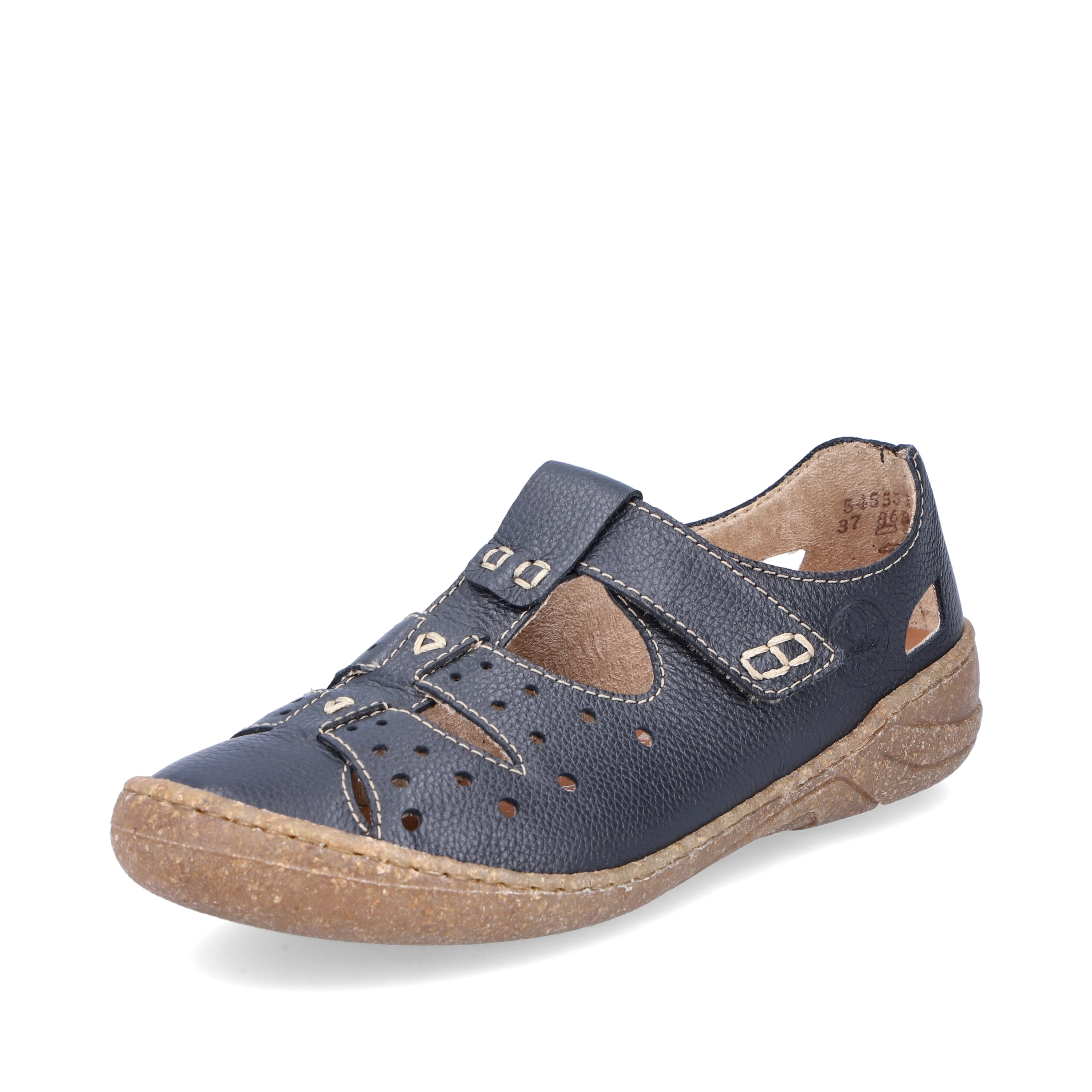 Rieker Damen Slipper marineblau