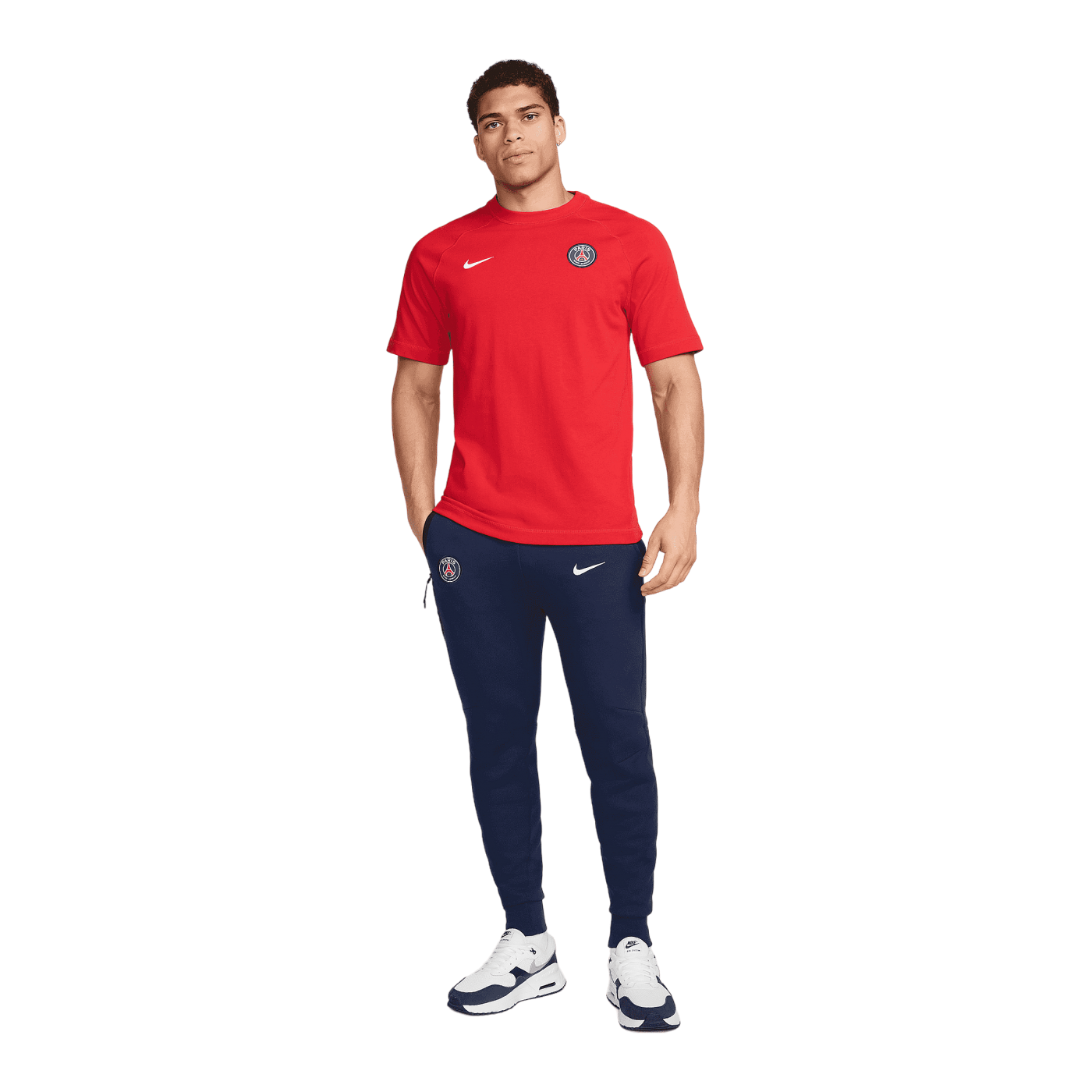 Nike Paris St. Germain Tech Fleece Jogginghose Blau F410