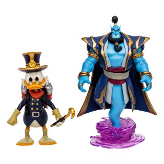 Disney Mirrorverse Actionfigur - Combopack Genie, Scrooge McDuck & Goofy (Gold Label)