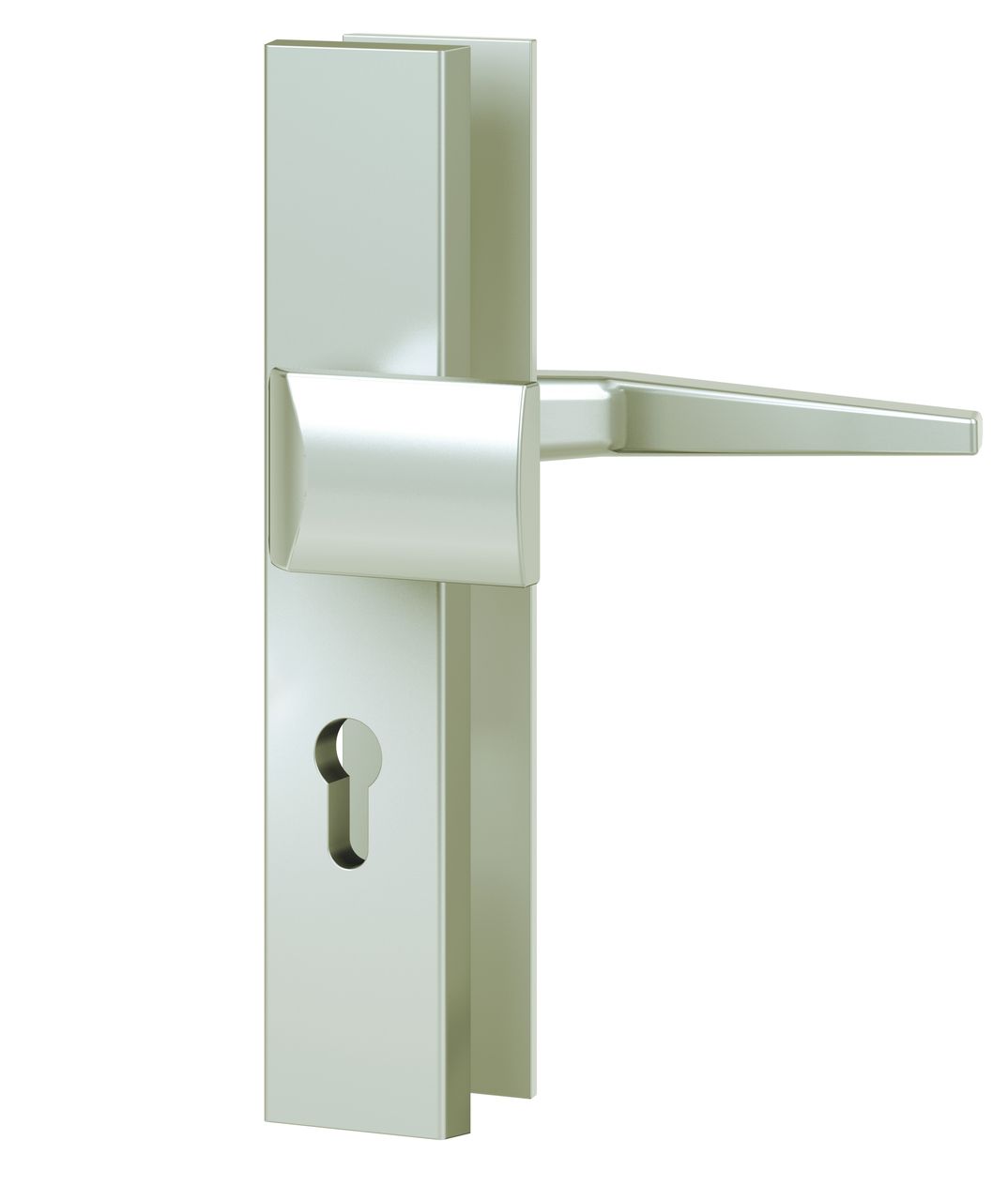 Basi Vollmaterial-Schutzbeschlag - Lochung: PZ - Alu F2 - WG - Ö-Norm - 88/8.5 mm