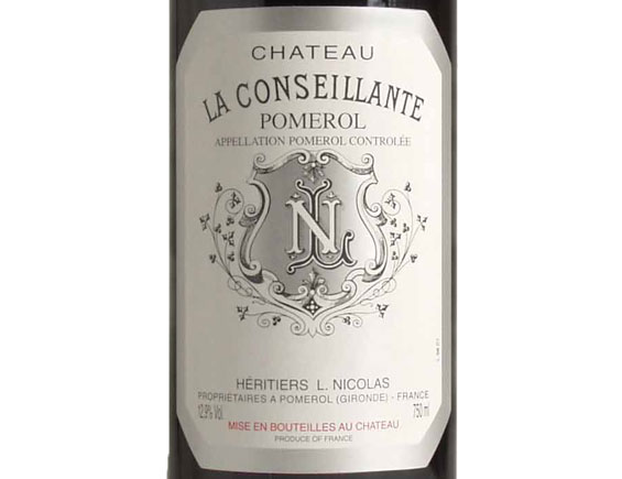 Château la Conseillante 2012 Bordeaux Pomerol