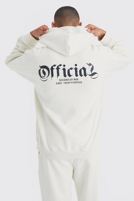 Official Oversize Hoodie mit Kordelzug-Detail