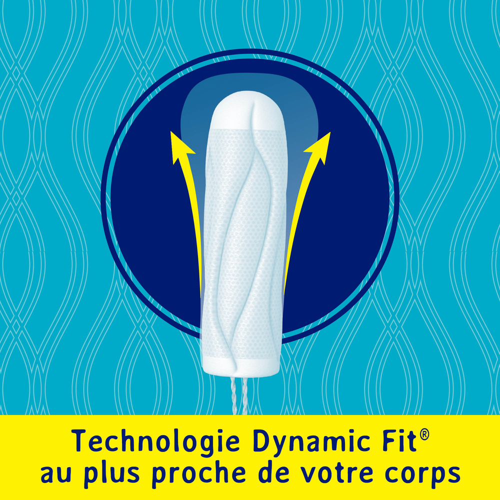 nett ProComfort® Normal, Tampon Sans Applicateur, pour Flux Normal, Boite 24 Tampons Tampon