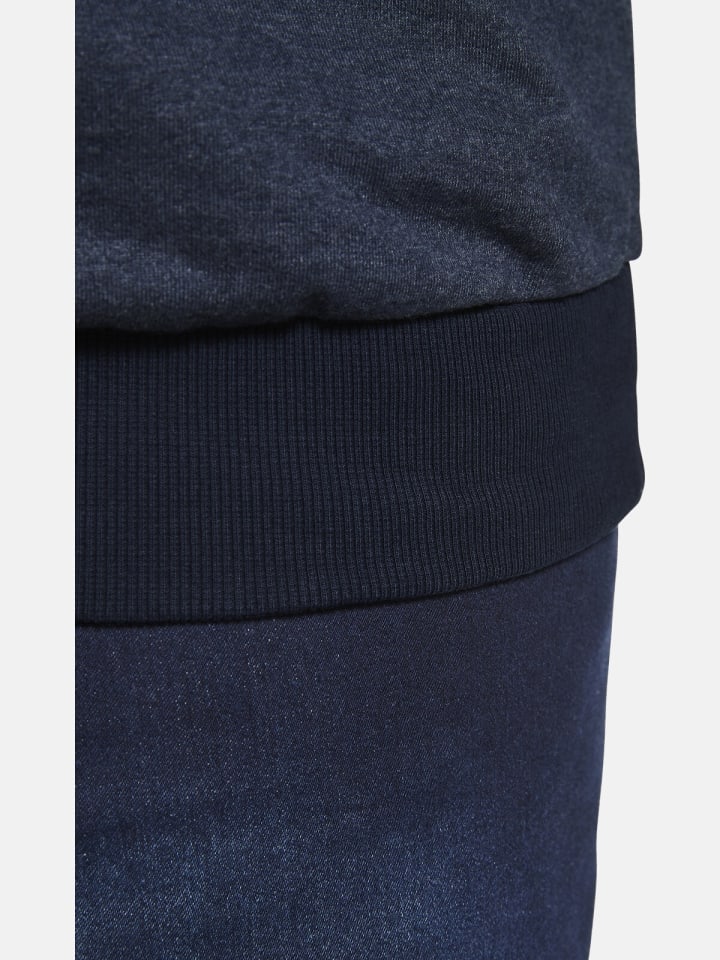 Charles Colby Sweatshirt EARL PADRIC in dunkelblau melange günstig kaufen
