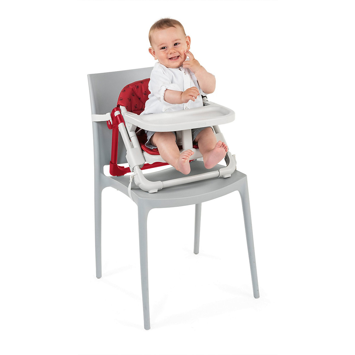 Tischstuhlsitz Chairy - Marienkäfer, rot