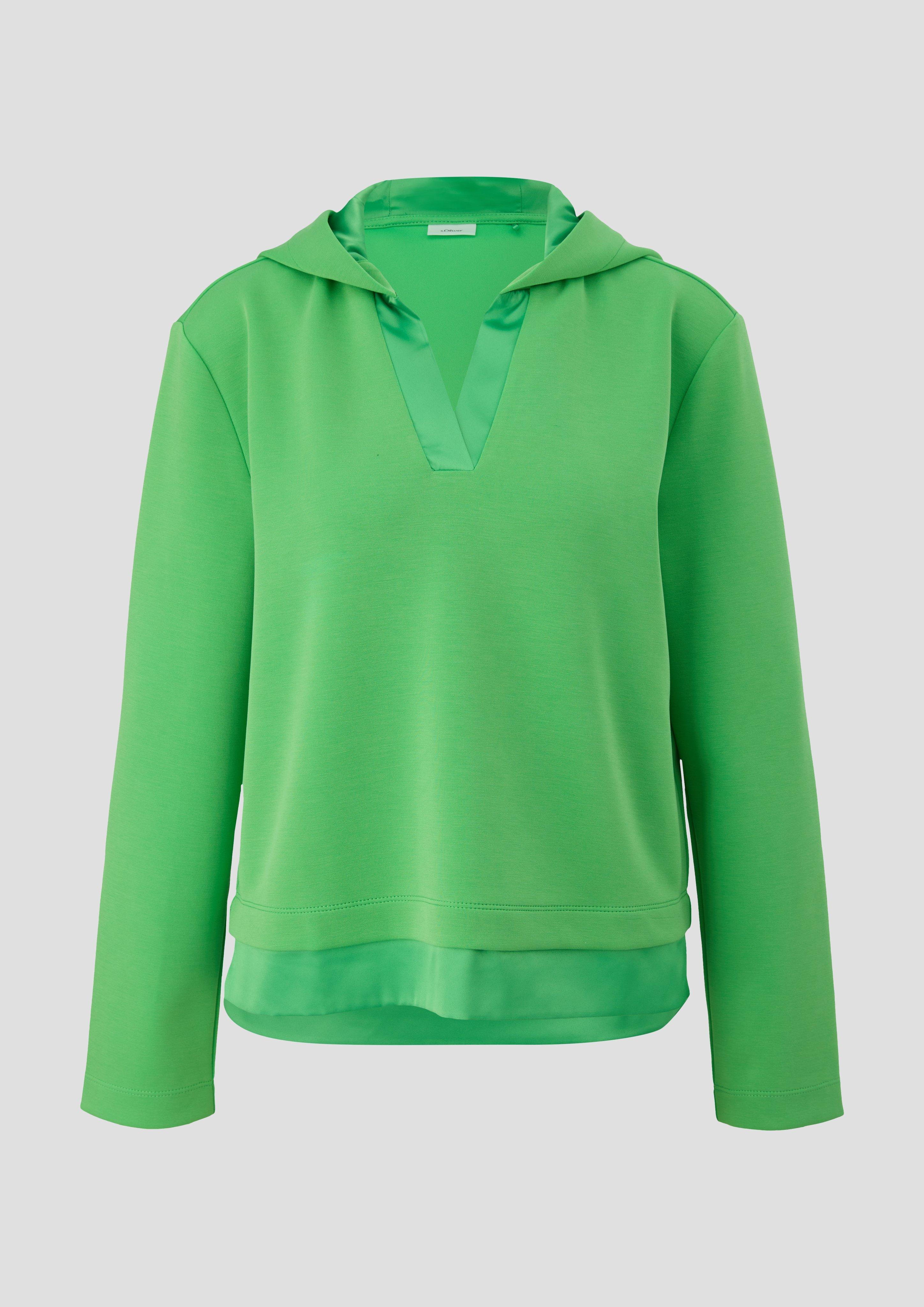 Scuba-Sweatshirt mit Kapuze  2140402-7591