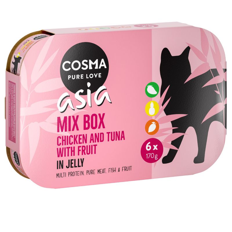 Sparpaket Cosma Asia Fruits 24 x 170 g zu TOP-Preisen | bitiba %