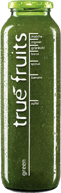 True Fruits triple smoothie green no. 1
