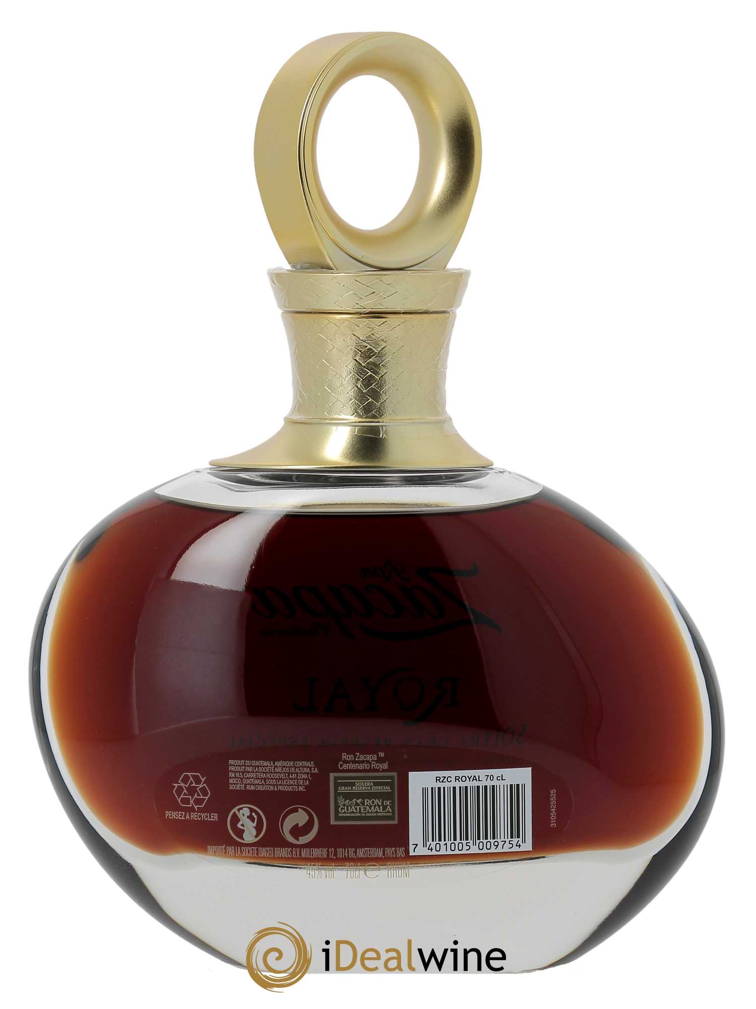 Rum Zacapa Royal (70cl)  - Lot de 1 Bouteille