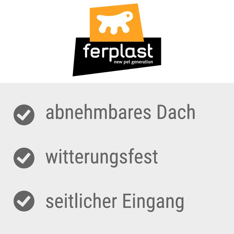 Ferplast Hundehütte Argo zu TOP-Preisen