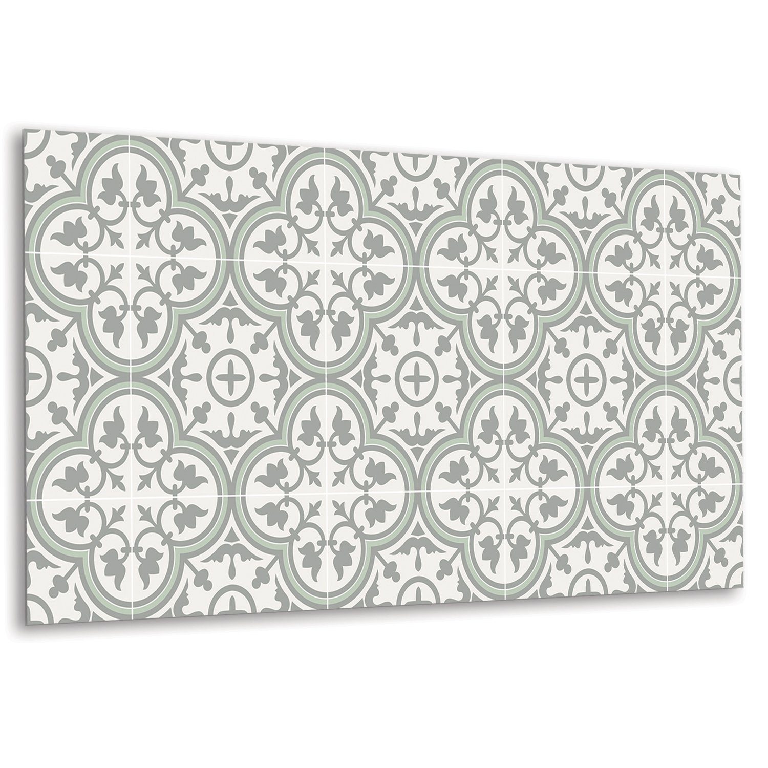 Tulup Spritzschutz Küchenrückwand Vinyl-Fliesen Selbstklebend Wandpaneele 100 cm x 50 cm, Selbstklebende, Wandaufkleber, Vinyl Spritzschutz