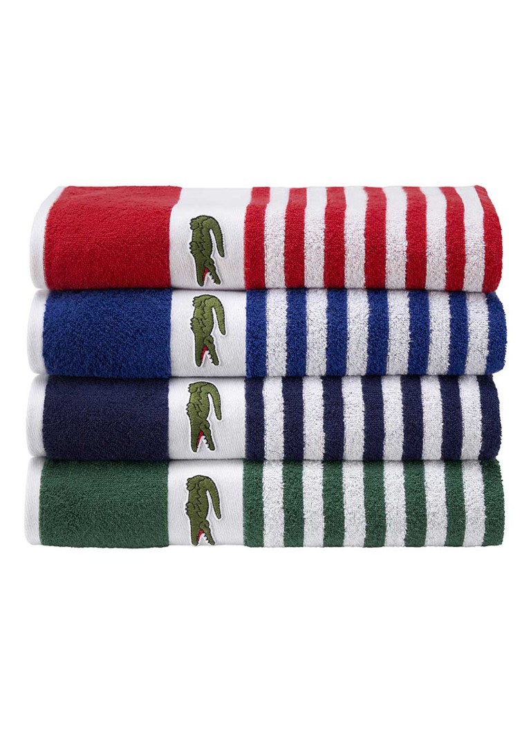 Toalha Lacoste Friendly - 450 g/m² - 90 x 150 cm