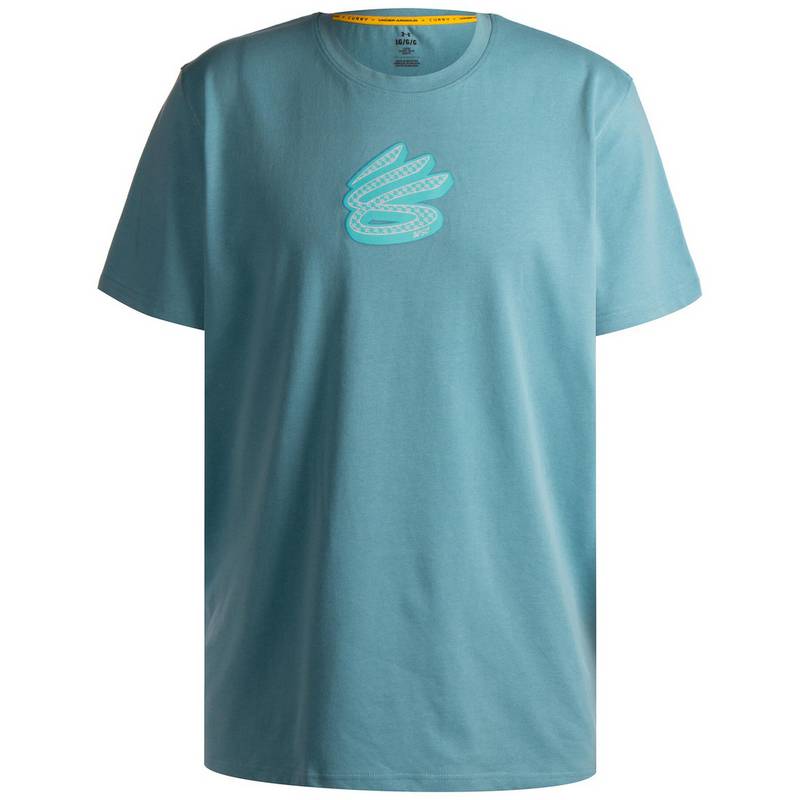 Under Armour Curry Heavyweight Logo Basketball Shirt Herren