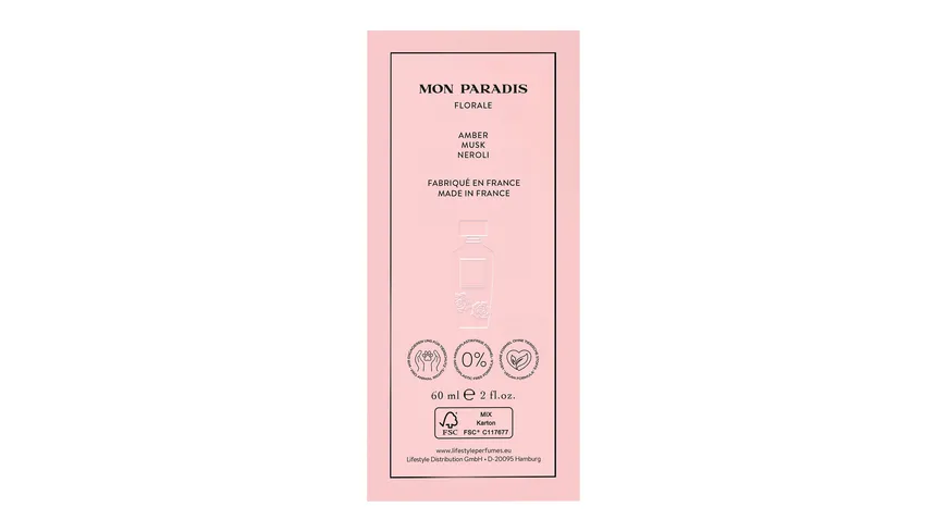 Câline Mon Paradis Eau de Parfum 60 ml