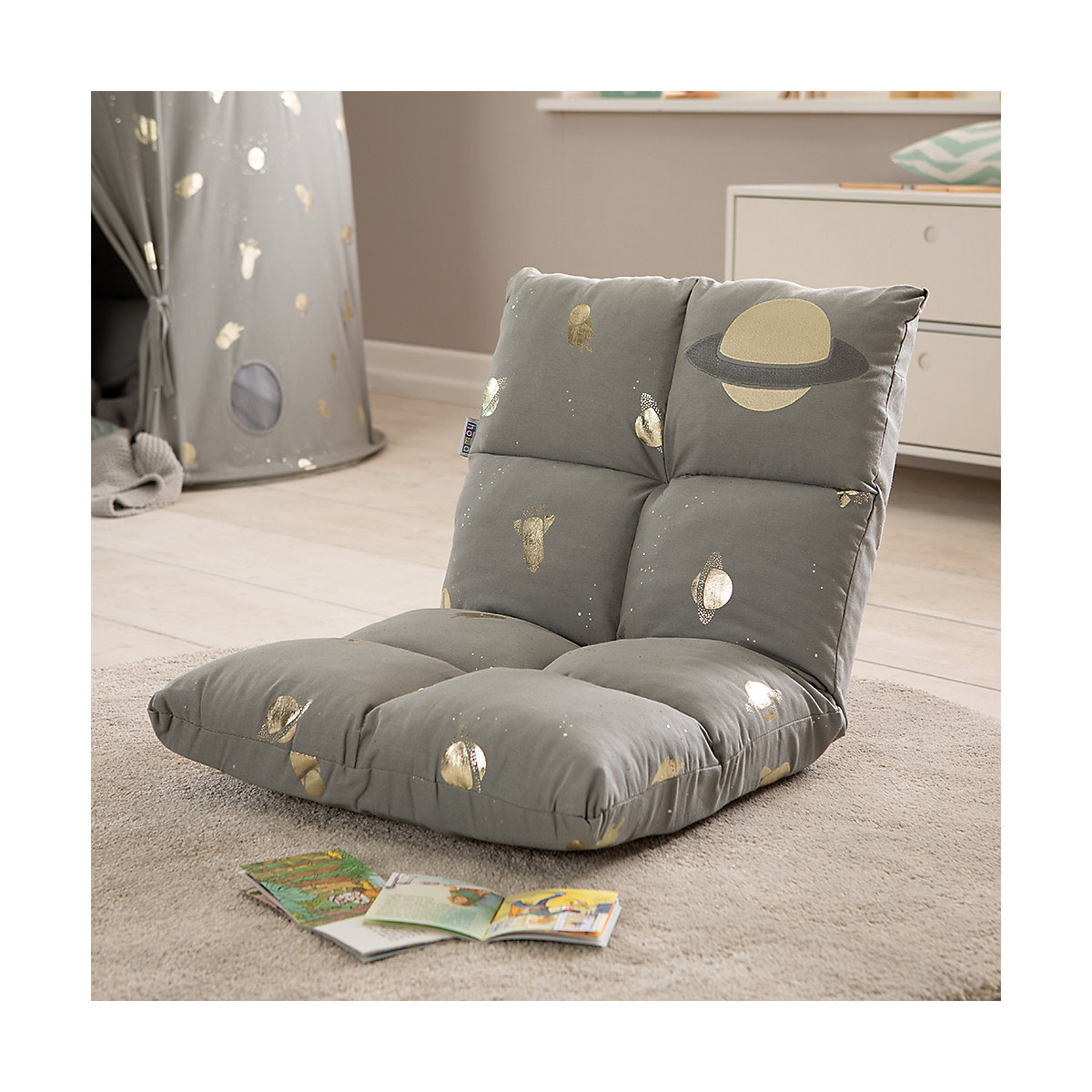 2 in 1 Kindersessel + Kinderliege 