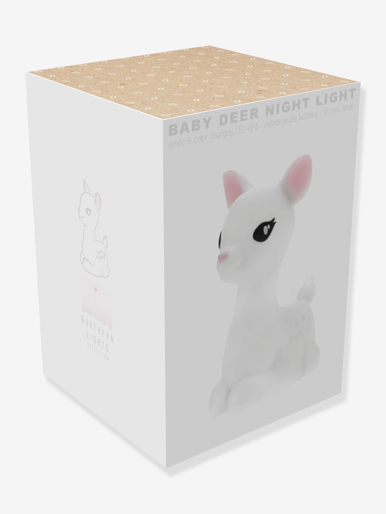 Veilleuse Biche rechargeable