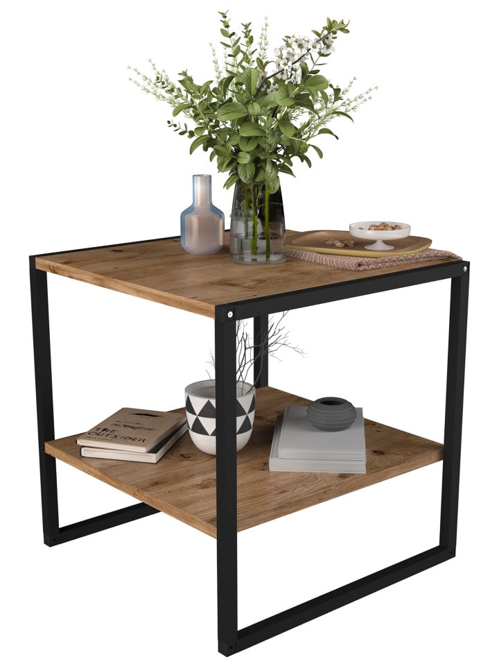VCM  Quadratischer Sofatisch Couchtisch Insasi M in Honig-Eiche günstig kaufen onesize
