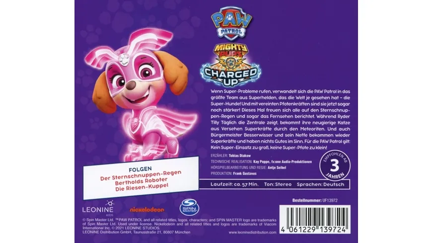PAW Patrol CD 30