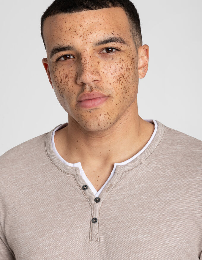 T-Shirt - Double-Layer-Look