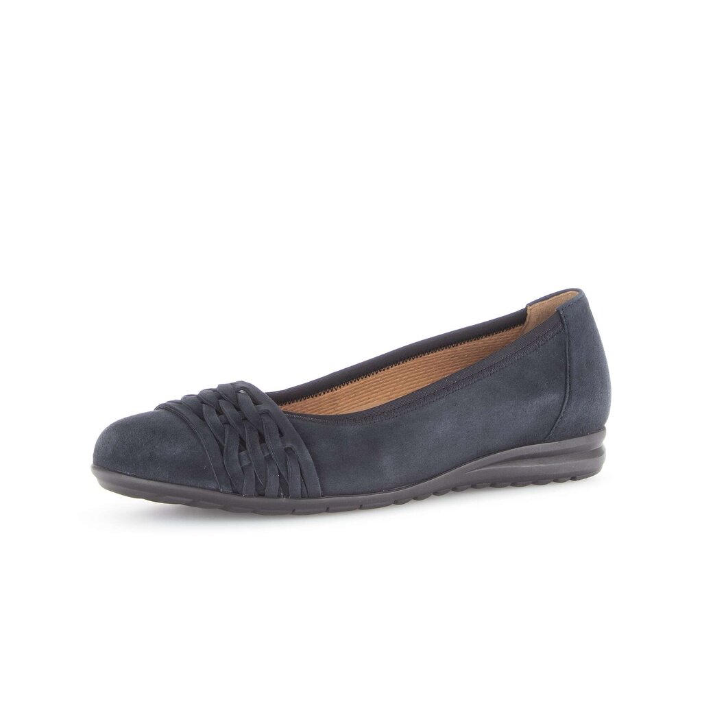 Gabor comfort Eleganter Ballerina blau