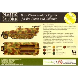 15mm WW2 German SdKfz 251 Ausf D Halftrack (5)