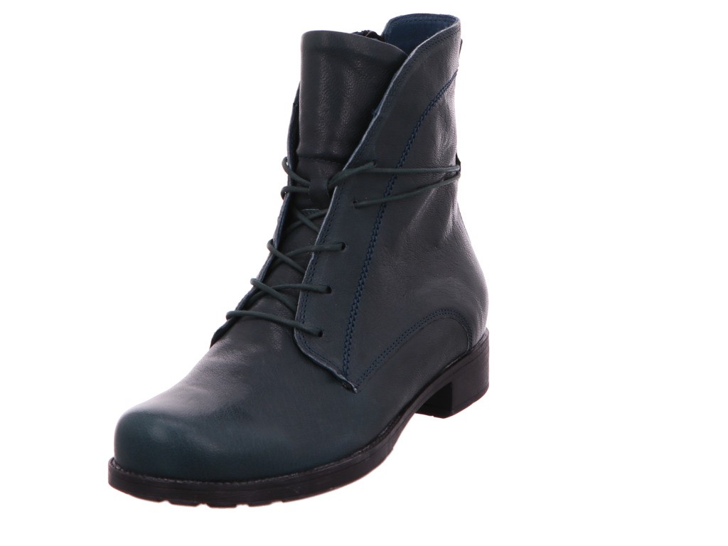 THINK Stiefeletten blau Denk