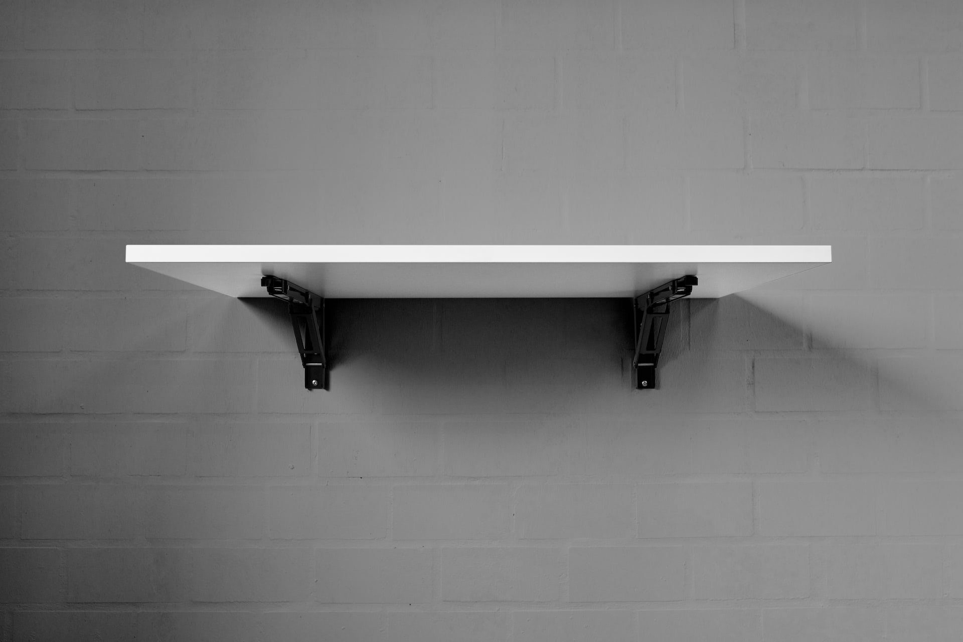 hibitaro Klapptisch Wandklapptisch, Inkl. Tischplatte Weiß Dekor 1000 x 600 x 25 mm (1-St)