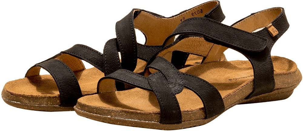 EL NATURALISTA Komfort Sandalen schwarz