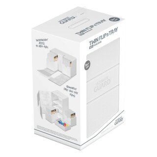Ultimate Guard Twin Flip`n`Tray 160+ XenoSkin Monocolor - Weiß