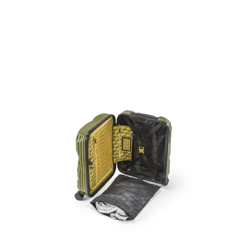 Crash Baggage Stripe Kabinengepäck S (55 cm) - Olive